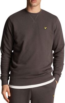 Lyle & Scott Heren Crew Neck Sweatshirt Grijs Lyle & Scott , Gray , Heren - 2Xl,Xl,L,M,S,Xs