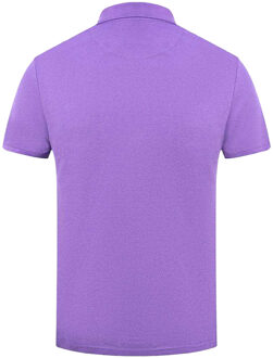 Lyle & Scott Heren Effen Logo Polo Shirt (Violet) Paars