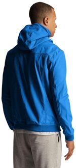 Lyle & Scott Heren fleece gevoerd softshell jack (Blauw) - maat