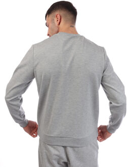 Lyle & Scott Heren Fly Fleece Crew Hals Sweatshirt (Grijs) - L