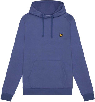 Lyle & Scott Heren Fly Fleece Hoodie (Blauw) - maat