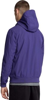 Lyle & Scott Heren gevoerde Mesh rug softshell jas (Paars)