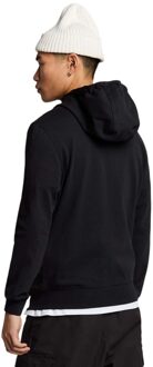 Lyle & Scott Heren Hybrid Softshell Volledige Ritssluiting Hoodie (Zwart) - maat