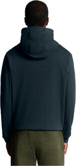 Lyle & Scott Heren Interlock Hoodie (Zwart) - 2XL