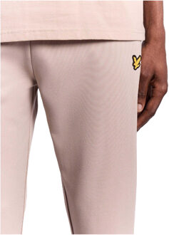 Lyle & Scott Heren Lichtgewicht Sport Joggingbroek (Beige) - M