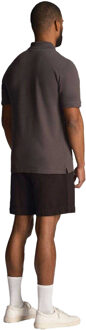 Lyle & Scott Heren Linnen Shorts (Zwart) - M