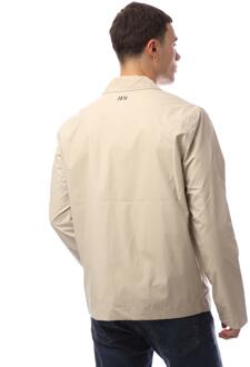 Lyle & Scott Heren Logo Coach Jas (Beige) - maat