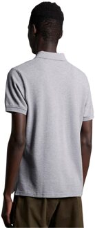 Lyle & Scott Heren Logo Poloshirt (Grijs) - maat XS