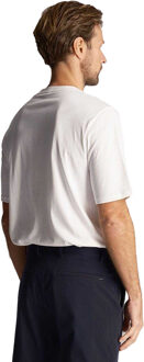 Lyle & Scott Heren LS Logo T-Shirt (Wit) - maat 2XL