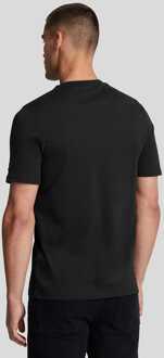 Lyle & Scott Heren Lyle And Scott Anatomy Of Type Grafisch T-shirt in Zwart