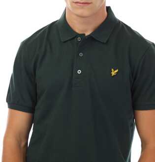 Lyle & Scott Heren Lyle And Scott effen poloshirt in groen