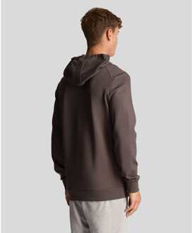 Lyle & Scott Heren Lyle And Scott Fly Fleece Hoodie in Grijs