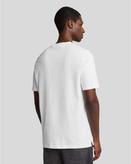 Lyle & Scott Heren Lyle And Scott Opgericht 1874 Grafische T-Shirt in Wit