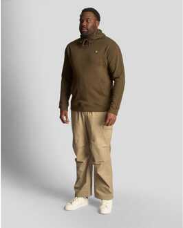 Lyle & Scott Heren Lyle And Scott Pullover Hoodie in Bruin