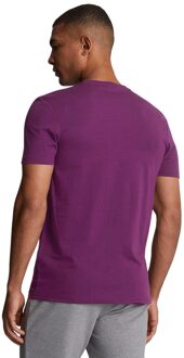 Lyle & Scott Heren Martin T-Shirt (Paars)