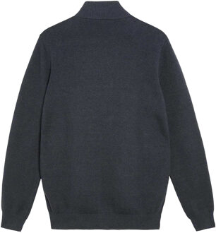 Lyle & Scott Heren Milano gebreid hybride jack (Blauw) - XS