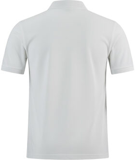Lyle & Scott Heren Polo Shirt met Effen Logo (Wit) - 2XL