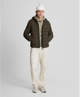 Lyle & Scott Heren pull over hoodie (Beige) - maat