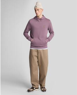 Lyle & Scott Heren pull over hoodie (Paars)