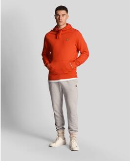 Lyle & Scott Heren pull over hoodie (Rood)
