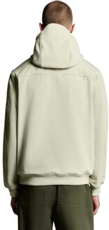 Lyle & Scott Heren rug Fleece Soft Shell Jas (Bruin) - M