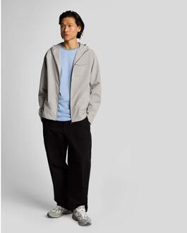 Lyle & Scott Heren Superfijn Contrast Kraag T-shirt (Blauw)