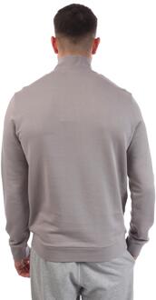 Lyle & Scott Heren Sweatshirt met Kwartrondsluiting (Lichtgrijs) - maat L
