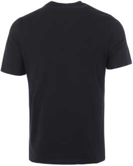 Lyle & Scott heren T-shirt met korte mouwen, ronde hals en reflecterende details TS1428V Z865 - maat S Zwart