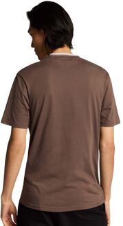 Lyle & Scott Heren T-shirt Superfijn Gestipt Katoen (Paars) - M