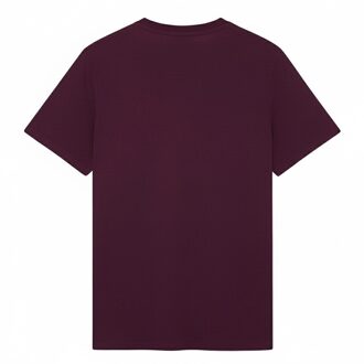 Lyle & Scott Heren Tonaal Adelaar T-Shirt (Rood) - M
