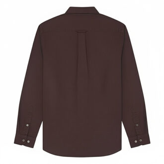 Lyle & Scott Heren Tonaal Eagle Oxford Overhemd (Groen) - L