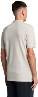 Lyle & Scott Heren Tonaal Eagle Poloshirt (Beige) - maat S