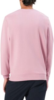 Lyle & Scott Heren Truien Ronde Hals Gebreide Winter Sweaters Rosé
