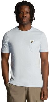 Lyle & Scott Heren Zak T-Shirt (Lichtblauw)