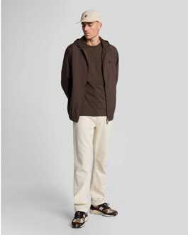 Lyle & Scott Herenjas Lyle And Scott Tonal Eagle Hooded Bomber Jacket in Groen - 2XL