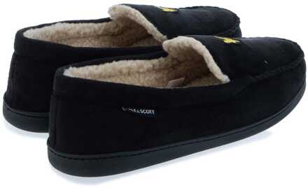 Lyle & Scott Herenpantoffels Lyle And Scott Aspen in zwart
