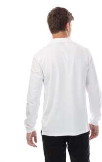 Lyle & Scott Herenpolo Lyle And Scott Co-Ordinate Print Lange Mouw in Wit - maat XS
