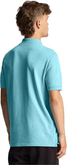 Lyle & Scott Herenpolo shirt (Blauw) - maat S