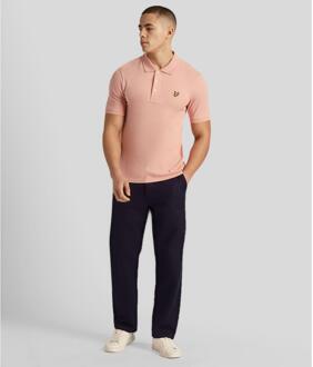 Lyle & Scott Herenpolo shirt (Blush Roze) - maat