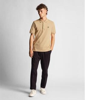 Lyle & Scott Herenpolo shirt (Licht Beige) - maat M
