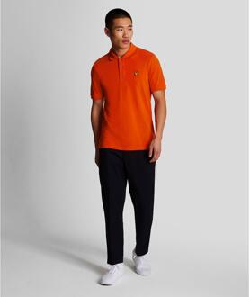 Lyle & Scott Herenpolo shirt (Oranje) - maat S