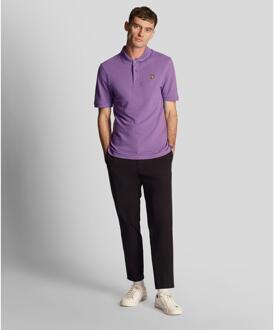 Lyle & Scott Herenpolo shirt (Paars) - maat M