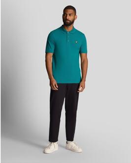 Lyle & Scott Herenpolo shirt (Teal) Groenblauw