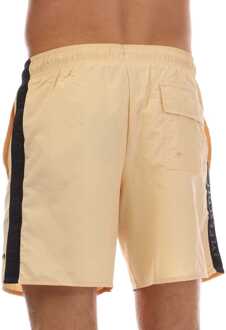 Lyle & Scott Herenzwemshort Lyle And Scott Branded Sports in zand