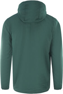 Lyle & Scott Hooded Curved Hem Green Jacket Groen