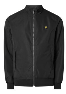 Lyle & Scott Jack met ritszakken en borduring Zwart - L