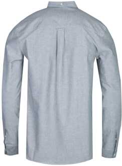 Lyle & Scott jadegroen Oxford-overhemd Grijs