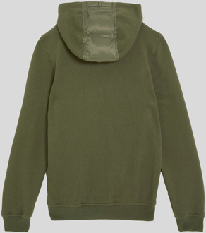 Lyle & Scott Jongens Hybride Hoodie - Groen