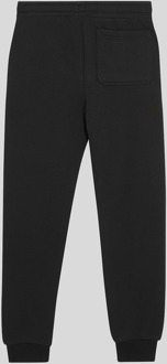 Lyle & Scott jongens joggingbroek met geborstelde achterkant - zwart