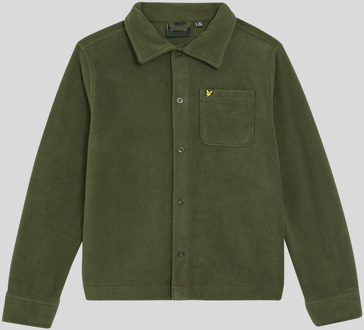 Lyle & Scott Jongens Polar Fleece Shirt - Groen